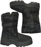 Mens Black Snow / Apres SKi Boots, EUR: 42 (UK 8)