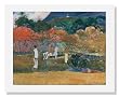 Paul Gauguin, Women and a White Horse,
