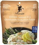 Fishpeople Wild Salmon in a Chardonnay Reduction Sauce, 7 Ounce
