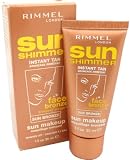 Rimmel London Sun Shimmer Instant Tan Face Bronzer Sun Makeup Sun Bronze 30ml