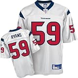 Reebok Houston Texans DeMeco Ryans Replica White Jersey Medium
