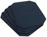 Bardwil Cobblestone Placemats, Set of 4, Navy