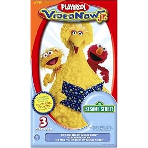 Videonow Jr. Personal Video Disc 3-Pack: Sesame Street #3 by 