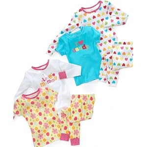Buy Carter's Kids Pajamas, Little Girls Three-Piece Sets by carter's