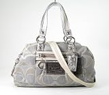 Coach 15861 Lurex Sig C Satchel Shoulder Bag Handbag Purse Silver Reviews 51kslLJVozL. SL160 Coach 15861 Lurex Sig C Satchel Shoulder Bag Handbag Purse Silver Reviews