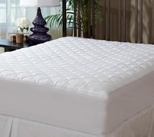 Mattress Pad Cover - Fitted - Quilted - Queen (60x80