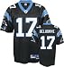Jake Delhomme Black Reebok NFL Premier Carolina Panthers Jersey - X-Large