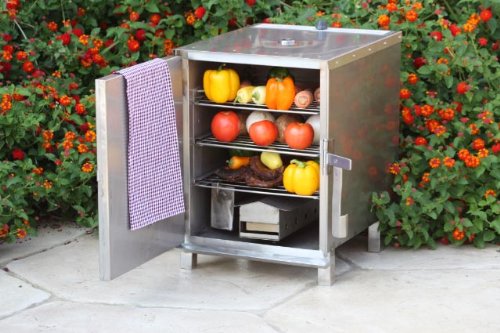 SmokinTex S100 Gourmet Series Stainless Steel Outdoor Electric Smoker Oven product image
