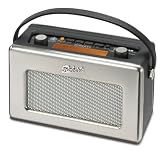 Roberts RD50 Revival DAB/FM RDS Digital Radio with Pause Plus - Stainless Steel