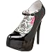 Pleaser Women's Teeze 07 Patent Platform Mary Jane