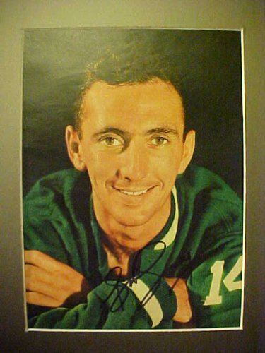 Bob Cousy Boston Celtics Autographed 11 X 14 Professionally Matted Color Photo With A Personally Obtained Autograph Directly From The Player