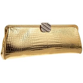 Lodis Goldfinger Small Gala Clutch