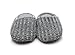 HomeIdeas Men's Cashmere Knitted Anti-slip House Slippers, Spring Summer Breathable Indoor Shoes