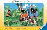 Ravensburger 06349 - Maulwurf als Lokf�hrer, 15 Teile Rahmenpuzzle title=