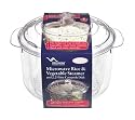 Microwave Rice and Vegetable Steamer and 2.5ltr Casserole Dish