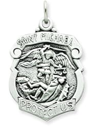 Sterling Silver Saint Michael Medal