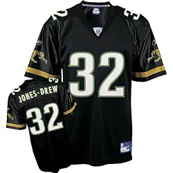 Maurice Jones-Drew Jersey: Reebok Black Replica #32 Jacksonville Jaguars Jersey