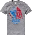 Hilfiger Denim Herren T-Shirt, All over Druck Felix cn tee s/s 3/ 1957816011
