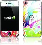 Skinit Protective Skin for iPhone 4G, iPhone 4GS, iPhone (Abstraction White ....