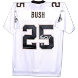 Mounted Memories Autographed Reggie Bush New Orleans Saints Jersey