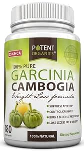 75% HCA ? LOSE WEIGHT OR YOUR MONEY BACK ? #1 Premium Garcinia Cambogia Ultra Pure - Extra Strength - 1000mg/Serving - 3000mg Daily - 180 Capsules (Veggie) - 3rd Party Tested :: Certified Full Strength - 100% Natural Appetite Suppressant