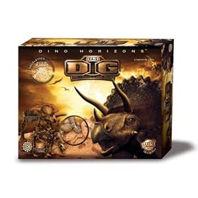 Coffret g�ant de pal�ontologie sur les dinosaures triceratops et stegosaure