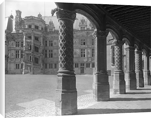Canvas Prints of Chateau de Blois from Country Life 