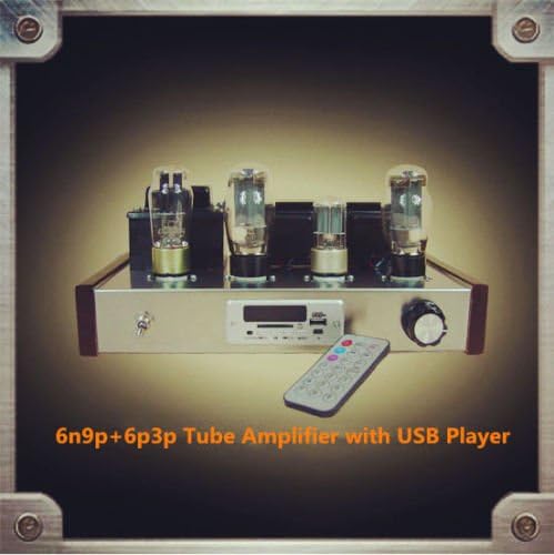 Nobsound® Multi-Function Integrated 6N9P+6P3P Vacuum Tube Amp Amplifier With USB Player MP3 Decoder With Remote Control