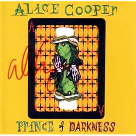 Buy Alice Cooper autographed Prince of Darkness CD insert