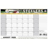 Turner NFL Pittsburgh Steelers 2010 Academic Desk Calender, 11 x 17 Inches (8230445)