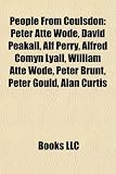 People from Coulsdon People from Coulsdon: Peter Atte Wode, David Peakall, Alf Perry, Alfred Comyn Lyalpeter Atte Wode, David Peakall, Alf Perry, Alfr