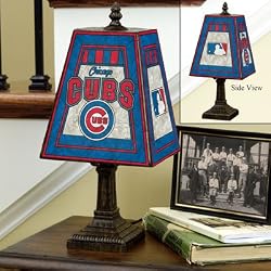 Cubs - Art Glass Table Lamp (14in)