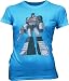 Search : Transformers Optimus Prime Distressed Carolina Blue Juniors T-shirt Tee