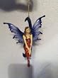Fairy on the moon statue hanging ornament sculpture New