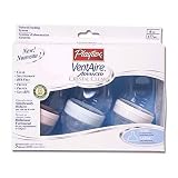 Playtex BPA Free 3pk Ventaire Crystal Clear Advanced Wide Nurser - 9 Oz