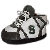 Michigan State Spartans Comfy Feet NCAA Baby Slippers