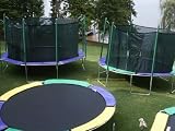 16 Foot Octagon Magic Cage Trampoline, by Magic Circle Trampoline