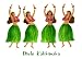 MELE KALIKIMAKA HULA DANCERS FOIL CHRISTMAS CARDS