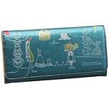 [ホコモモラ] Jocomomola 【プエブロス】中Lファスナー型長財布