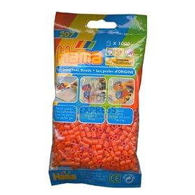 Hama Beads - Orange (1000 Midi Beads)
