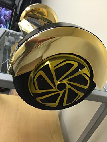 Electric smart Self Balancing 2 Wheel Scooter Hoverboard Bluetooth Speaker- Metallic Gold, Free bag(Fast Shipping From US)
