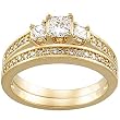 14K Yellow Gold Diamond Wedding Set - 1.03 Ct.