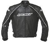 Joe Rocket Blaster 4.0 Mens Leather Motorcycle Jacket Black/Black/Black 56