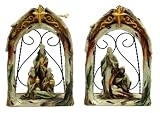  : Nativity Scene Christmas Tree Ornaments Set of 2