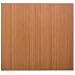 Anji Mountain Bamboo Chairmat & Rug Co. Roll-Up Bamboo Chairmat, 48-Inch-by-52-Inch, 5mm Thick, No Lip, Natural