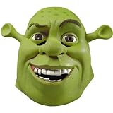 Deluxe Shrek Adult Vinyl Mask - B000F4C2UW