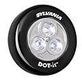 Sylvania DOT-it Black Self-Adhesive Bright White Black LED Light