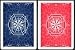 Gemaco Sextant 100% Plastic Playing Cards - 2 Decks