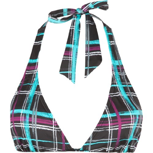 FULL TILT Plaid Womens Swimsuit Top
