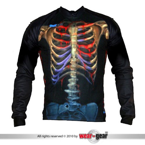 OH MY Bones long sleeved cycling jersey 04